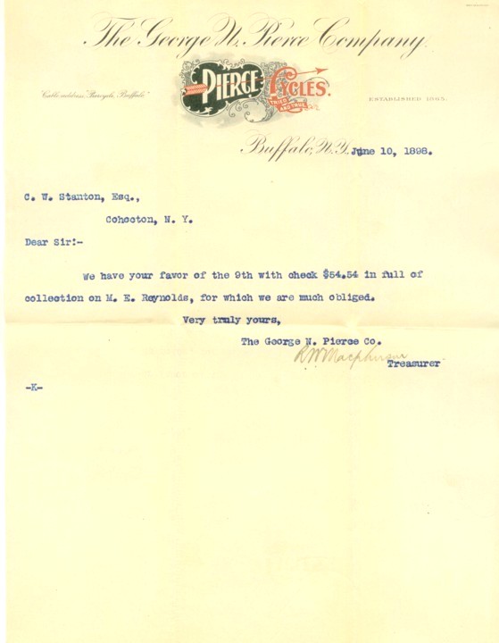 Pierce Letter